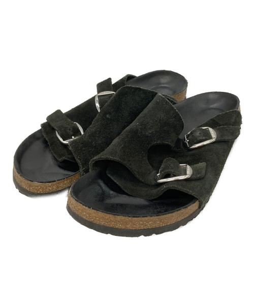 BIRKENSTOCK（ビルケンシュトック）BIRKENSTOCK (ビルケンシュトック) コンフォートサンダル ブラック サイズ:43の古着・服飾アイテム