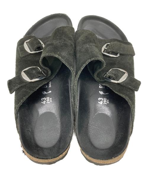 BIRKENSTOCK（ビルケンシュトック）BIRKENSTOCK (ビルケンシュトック) コンフォートサンダル ブラック サイズ:43の古着・服飾アイテム