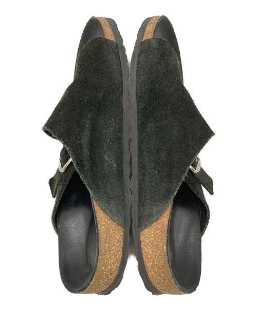 BIRKENSTOCK（ビルケンシュトック）BIRKENSTOCK (ビルケンシュトック) コンフォートサンダル ブラック サイズ:43の古着・服飾アイテム