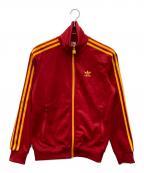 adidasアディダス）の古着「ベッケンバウアートラックジャケット」｜レッド