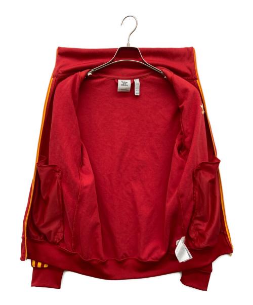 adidas（アディダス）adidas (アディダス) ベッケンバウアートラックジャケット レッド サイズ:Mの古着・服飾アイテム