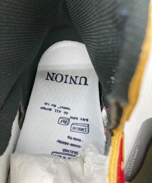NIKE（ナイキ）NIKE (ナイキ) UNION (ユニオン) エアジョーダン1 レトロ ハイ OG レッド サイズ:US7 未使用品の古着・服飾アイテム