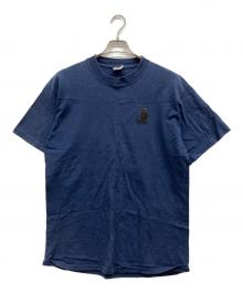 gold basicss label（ゴールドベーシックスレーベル）の古着「ワッペンTシャツ」｜ネイビー