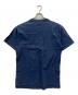 gold basicss label (ゴールドベーシックスレーベル) ワッペンTシャツ ネイビー サイズ:L：5000円