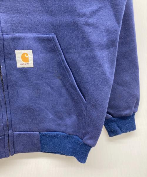 CarHartt（カーハート）CarHartt (カーハート) ジップパーカー ネイビー サイズ:LARGE C96-104,T175-185の古着・服飾アイテム