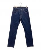 LEVI'S PReMIUMリーバイス プレミアム）の古着「501 BIG E WARP STRETCH SELVEDGEデニムパンツ」｜インディゴ