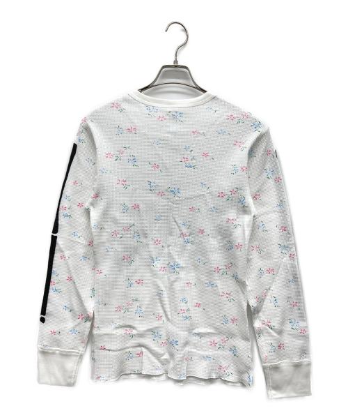 Hanes（ヘインズ）Hanes (ヘインズ) Supreme (シュプリーム) 25AW Bones Thermal Crew Floral ホワイト サイズ:Sの古着・服飾アイテム