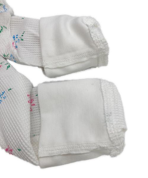 Hanes（ヘインズ）Hanes (ヘインズ) Supreme (シュプリーム) 25AW Bones Thermal Crew Floral ホワイト サイズ:Sの古着・服飾アイテム