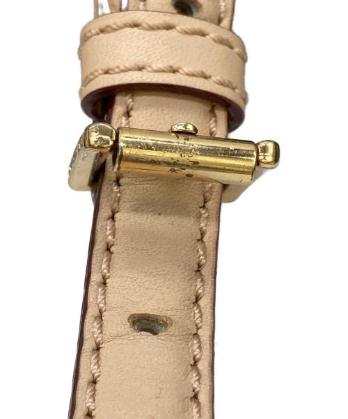 MICHAEL KORS（マイケルコース）MICHAEL KORS (マイケルコース) パイソン柄ハンドバッグ ベージュの古着・服飾アイテム