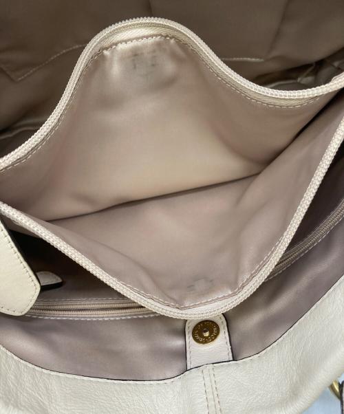 COACH（コーチ）COACH (コーチ) ハンドバッグ ベージュの古着・服飾アイテム