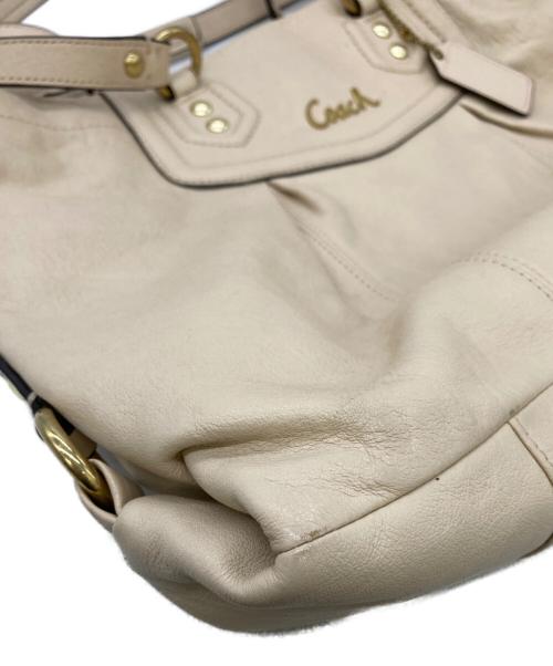 COACH（コーチ）COACH (コーチ) ハンドバッグ ベージュの古着・服飾アイテム