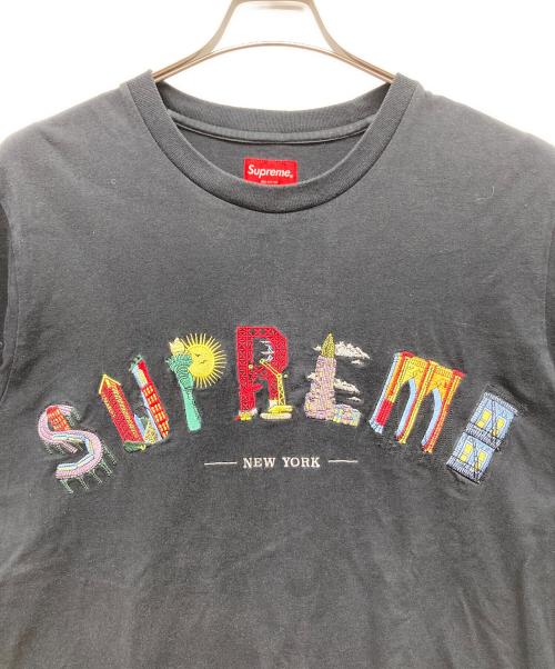 SUPREME（シュプリーム）Supreme (シュプリーム) city arc tee ブラック サイズ:Lの古着・服飾アイテム