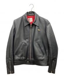 Lewis Leathers（ルイスレザース）の古着「シングルライダースジャケット CORSAIR 」｜ブラック