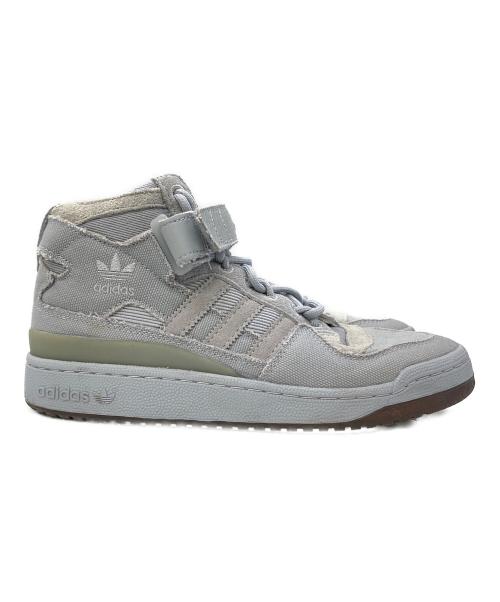 adidas（アディダス）adidas (アディダス) VYPARK Forum Mid ハイカットスニーカー グレー サイズ:US8の古着・服飾アイテム