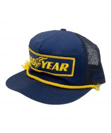 GOODYEAR（グッドイヤー）の古着「メッシュキャップ」｜ネイビー