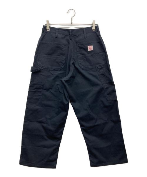 TUF NUT（タフナット）TUF NUT (タフナット) コットンツイルダブルニーワークパンツ ブラック サイズ:Mの古着・服飾アイテム