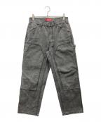 SUPREMEシュプリーム）の古着「Double Knee Canvas Painter Pant」｜グレー