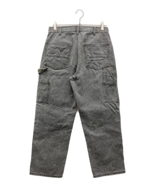 SUPREME（シュプリーム）Supreme (シュプリーム) Double Knee Canvas Painter Pant グレー サイズ:30の古着・服飾アイテム