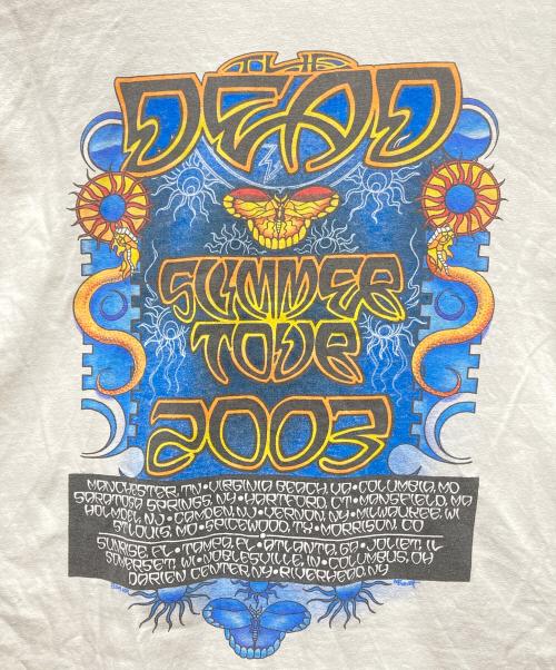 USED（ユーズド）USED (ユーズド) 半袖カットソー Greatful Dead ホワイト サイズ:不明の古着・服飾アイテム