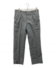 USED（ユーズド）の古着「50s-60s スラックス アルミTALONジップ」｜グレー