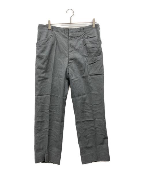 USED（ユーズド）USED (ユーズド) 50s-60s スラックス アルミTALONジップ グレー サイズ:不明の古着・服飾アイテム