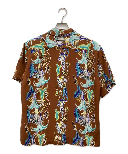 Sun Surf（サンサーフ）Sun Surf (サンサーフ) アロハシャツ ブラウン サイズ:M 15-15 1/2の古着・服飾アイテム