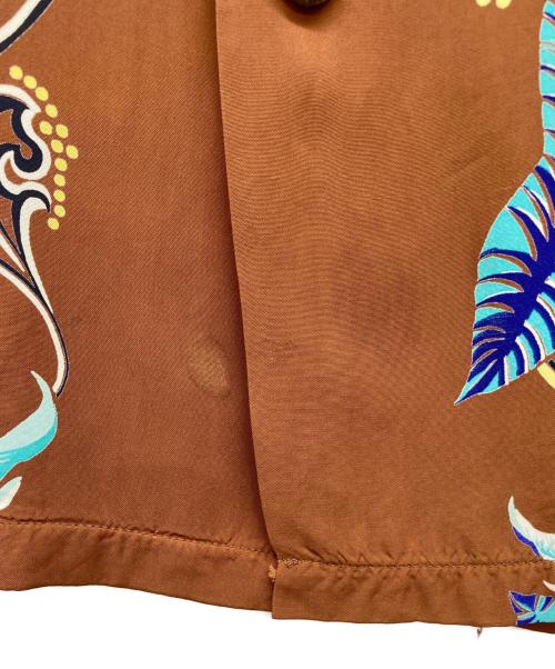 Sun Surf（サンサーフ）Sun Surf (サンサーフ) アロハシャツ ブラウン サイズ:M 15-15 1/2の古着・服飾アイテム