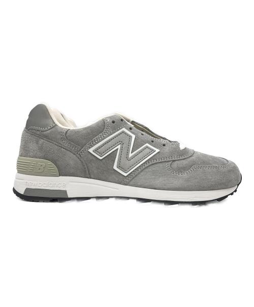 NEW BALANCE（ニューバランス）NEW BALANCE (ニューバランス) ローカットスニーカー グレー サイズ:37 1/2 US 未使用品の古着・服飾アイテム