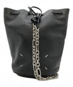Maison Margielaメゾンマルジェラ）の古着「TABI BUCKET BAG」｜ブラック