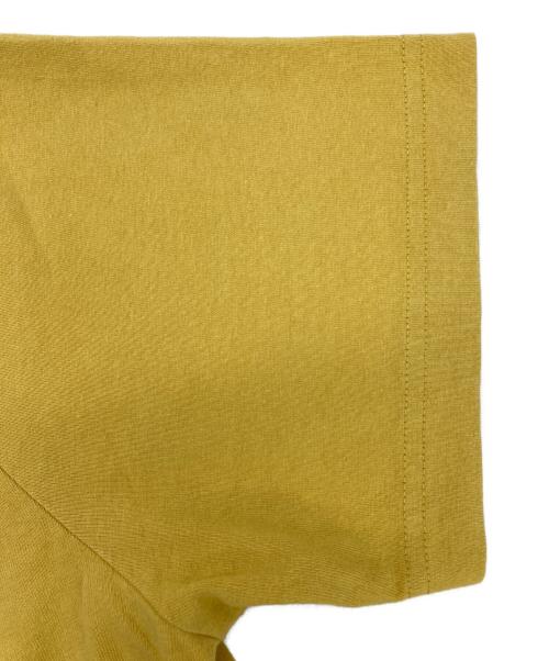 stussy（ステューシー）stussy (ステューシー) 8ボール刺繍ポケットTシャツ イエロー サイズ:Mの古着・服飾アイテム