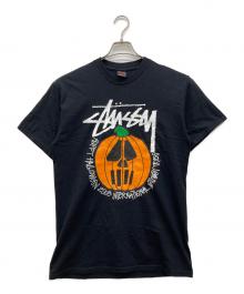 stussy（ステューシー）の古着「プリントTシャツ」｜ブラック