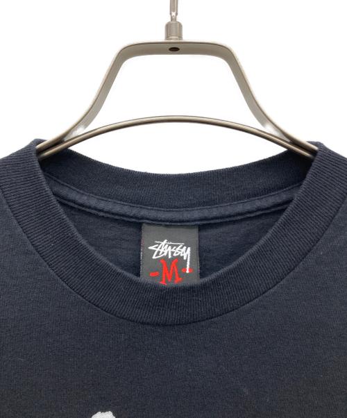 stussy（ステューシー）stussy (ステューシー) プリントTシャツ ブラック サイズ:Mの古着・服飾アイテム