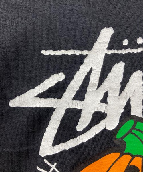 stussy（ステューシー）stussy (ステューシー) プリントTシャツ ブラック サイズ:Mの古着・服飾アイテム