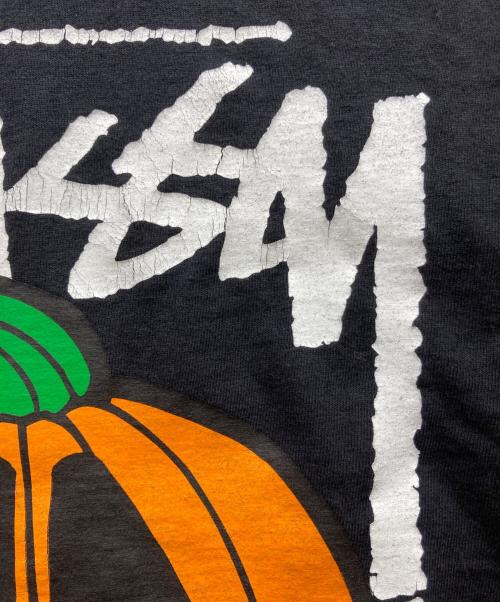 stussy（ステューシー）stussy (ステューシー) プリントTシャツ ブラック サイズ:Mの古着・服飾アイテム
