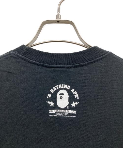 A BATHING APE（アベイシングエイプ）A BATHING APE (アベイシングエイプ) プリントTシャツ　00s GENERALS&BABY MILO ブラック サイズ:Mの古着・服飾アイテム