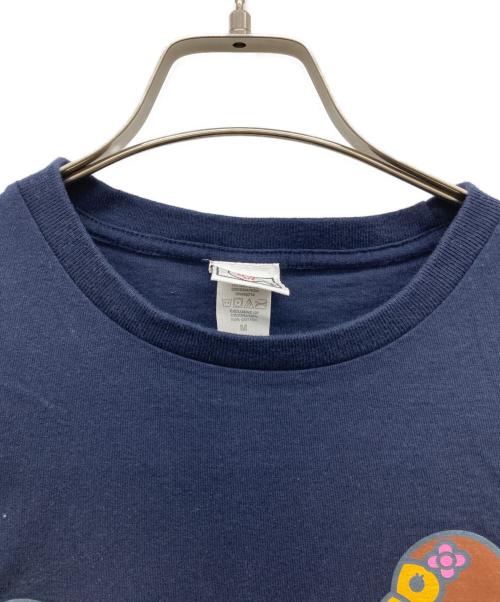 A BATHING APE（アベイシングエイプ）A BATHING APE (アベイシングエイプ) プリントTシャツ ネイビー サイズ:Mの古着・服飾アイテム