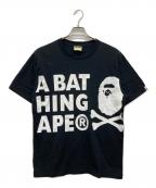 A BATHING APEアベイシングエイプ）の古着「プリントTシャツ」｜ブラック