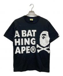A BATHING APE（アベイシングエイプ）の古着「プリントTシャツ」｜ブラック