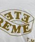 中古・古着 Supreme (シュプリーム) 半袖カットソー ホワイト サイズ:M：5000円