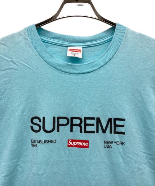 SUPREME（シュプリーム）Supreme (シュプリーム) Est. 1994 Tee ターコイズ サイズ:Mの古着・服飾アイテム