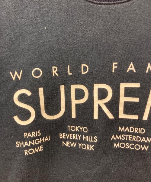 SUPREME（シュプリーム）Supreme (シュプリーム) International Crewneck ネイビー サイズ:Smallの古着・服飾アイテム