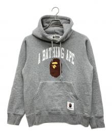 A BATHING APE（アベイシングエイプ）の古着「スウェットパーカー」｜グレー