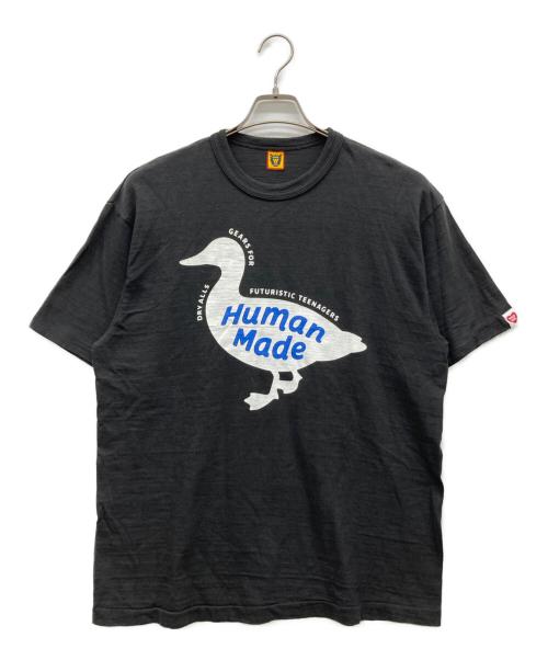 HUMAN MADE（ヒューマンメイド）HUMAN MADE (ヒューマンメイド) グラフィックプリントTシャツ ブラック サイズ:XLの古着・服飾アイテム