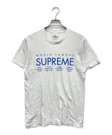 SUPREME（シュプリーム）の古着「WORLD FAMOUS Tシャツ」｜ホワイト