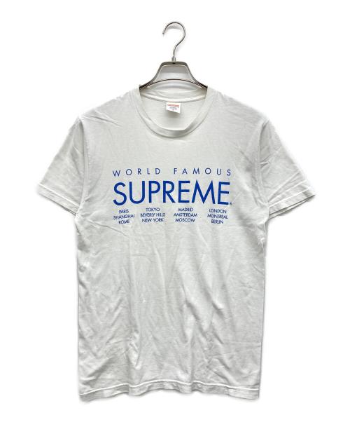 SUPREME（シュプリーム）Supreme (シュプリーム) WORLD FAMOUS Tシャツ ホワイト サイズ:Ｍの古着・服飾アイテム