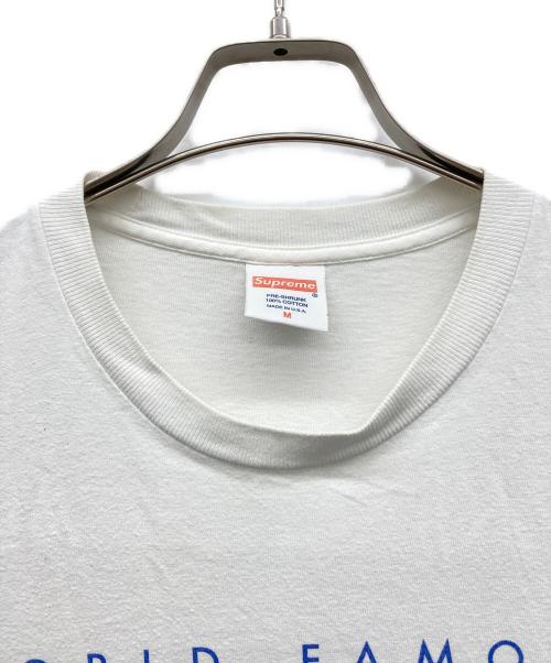 SUPREME（シュプリーム）Supreme (シュプリーム) WORLD FAMOUS Tシャツ ホワイト サイズ:Ｍの古着・服飾アイテム