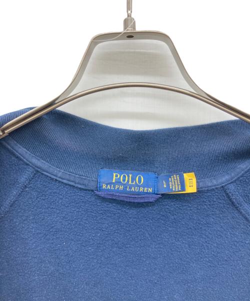 POLO RALPH LAUREN（ポロ・ラルフローレン）POLO RALPH LAUREN (ポロ・ラルフローレン) ワッペン刺繍スタジャン ネイビー サイズ:Lの古着・服飾アイテム