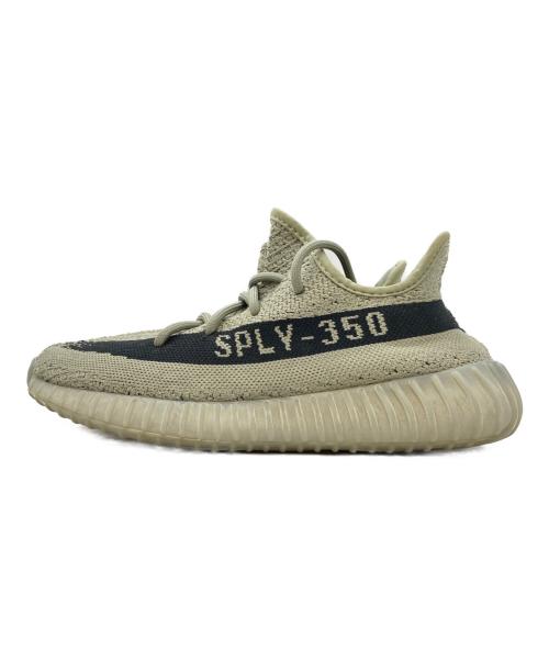 adidas（アディダス）adidas (アディダス) YEEZY BOOST350V2 カーキ サイズ:UK6の古着・服飾アイテム