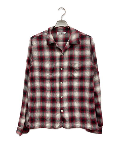 Hysteric Glamour（ヒステリックグラマー）Hysteric Glamour (ヒステリックグラマー) オンブレレーヨンシャツ マルチカラー サイズ:Lの古着・服飾アイテム
