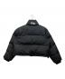 FIRST DOWN (ファーストダウン) ショート バブルダウンジャケット ブラック サイズ:SMALL：8000円